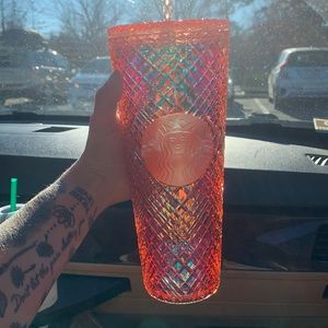 NEW 2021 Rose Gold jeweled 24 oz cup